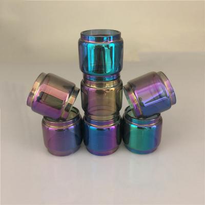 China Pyrex Bulb Bubble Rainbow Pyrex Glass Tube Replacement For Vape Tank Atomizer for sale