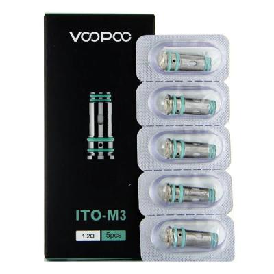 China Voopoo ITO Coil 5pcs M0 M2 M3 Vape Coil Replacement For Doric 20 / Drag Q for sale
