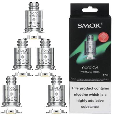 China Smok Nord Pro Coil 5pcs Vape Coil Replacement Mesh Coil For DL / MTL for sale