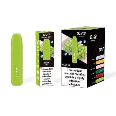 China OEM Disposable Vape Pod RH Bar 2ml 500mah 600 Puffs Disposable Pods for sale