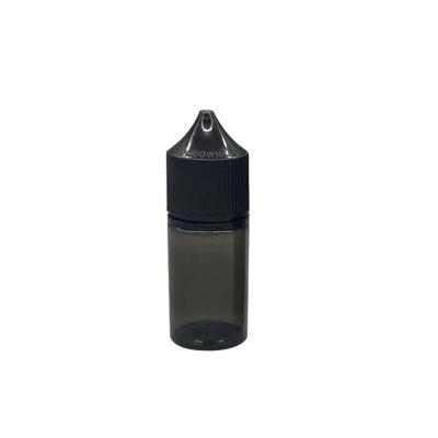 China De lege Ejuice-Flessen van het de Flessen Lege Plastic Zwarte Druppelbuisje van het Flessen30ml V3 HUISDIER Duidelijke Te koop