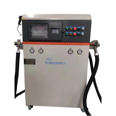 China Galvanized Steel Pipe R290A R410A R600A Refrigerant Gas Charging Filling Machine for Air Conditioner for sale