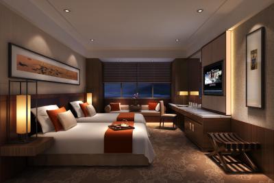 China Hotel-Gast-Raum-Doppelt-Gast-Bett des Grad-E1 mit SGS-Zustimmung zu verkaufen