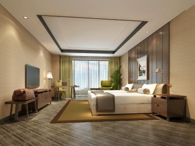 China Gelaimei-Landhausstil-moderne Hotel-Schlafzimmer-Möbel ISO18001 zu verkaufen