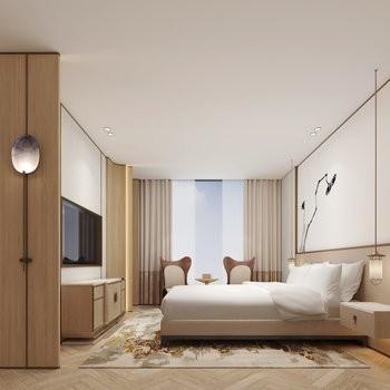 China Los muebles estándar del dormitorio del hotel ISO9001 fijan en venta