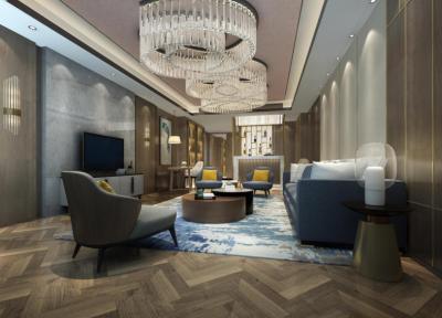 Chine Hôtel de luxe de Sofa Set Ergonomic Design For de tissu durable de Gelaimei à vendre