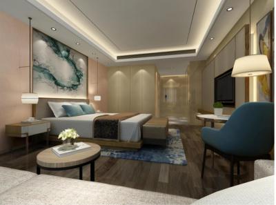 China Padrão de 3 estrelas da mobília ISO18001 do hotel dos elementos do metal do revestimento da laca à venda