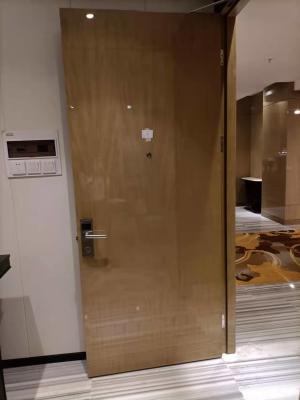 中国 ISO9001標準150MM Thinknessの木製の寝室のドアの健全な証拠のドアのパネル 販売のため