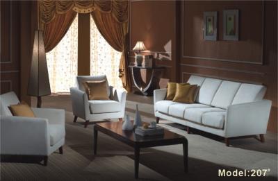 China sofá de madera sólido del marco de 2800*800*800m m 4 Seaters para el apartamento en venta