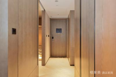 China Customized MDF HDF Wood Veneer Wall Panels For Bathroom Walls for sale