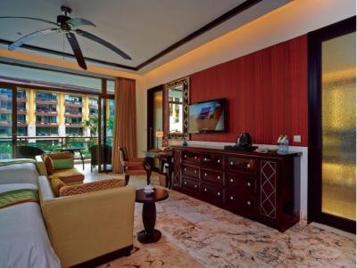China ISO18001 certificou a mobília antiga da sala de hotel da mobília da casa de campo de Gelaimei à venda