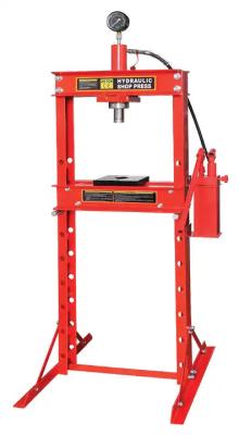 China 20 Ton Hydraulic Shop Press Machine Width 0-550mm Working Range 0-955mm for sale