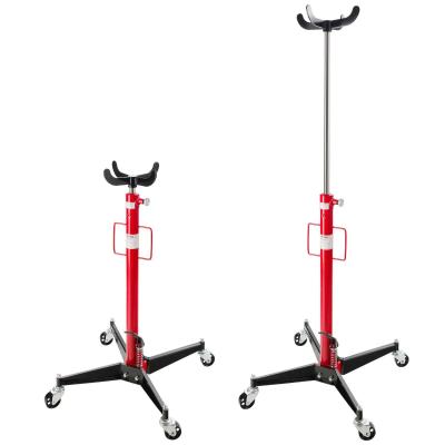China CE 500kg Hydraulic Transmission Stand With 4 Metal Swivel Wheels for sale