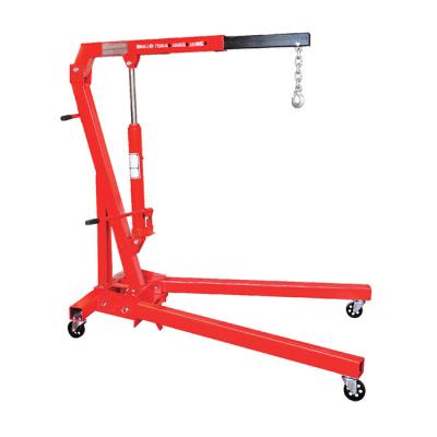 China 2000lbs Swivel Cable Ties Collapsible Engine Hoist Working Range 870-1290mm for sale