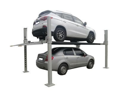 China Lift Height 1800mm 9000 Lb 4 Post Car Lift Manual Lock Release for sale