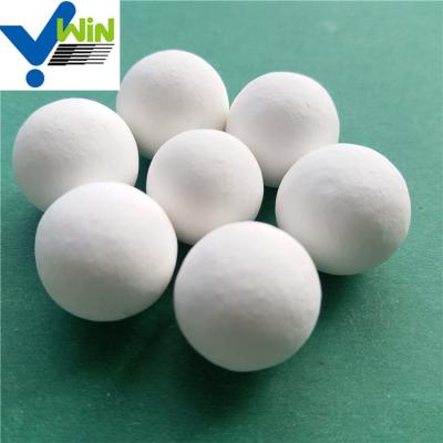 China Lowest price inert alumina ceramic packing ball as tower packing media for sale