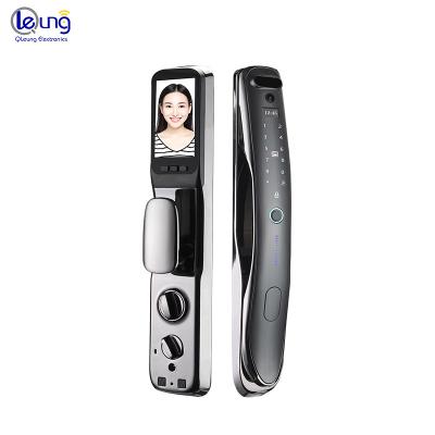 China Fully Automatic 3D Face Recognition Smart Lock Fingerprint Password Door Lock for Apartment for sale