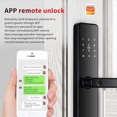 China Zinc Alloy Electronic Code Door Lock Tempered Glass Apartment Smart Door Lock for sale