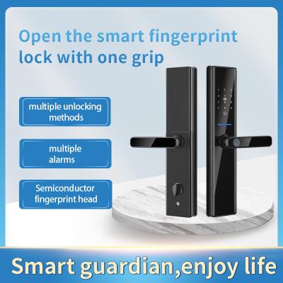 中国 Tuya Wifi TTlock スマート指紋ロック 指紋ブロック 入り口ドアロック 販売のため