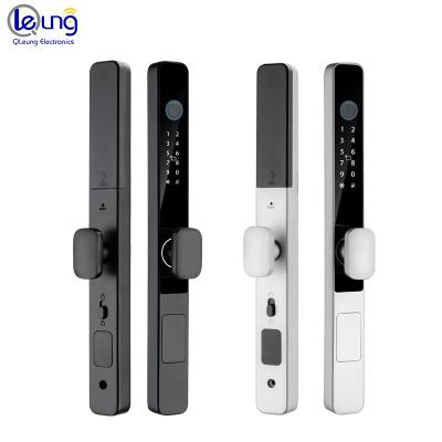 China Durable Waterproof Finger Print Lock Zinc Alloy Tuya Wifi Lock BLE App for sale