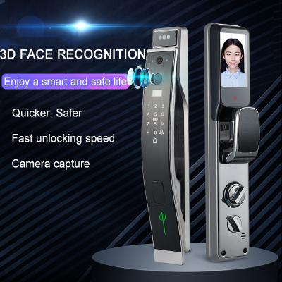 China 3D Face Recognition Door Lock System S938MAX Smart Door Lock Face Recognition for sale