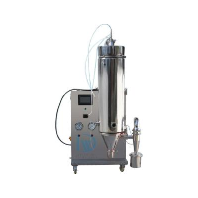 China Máquina de secar de laboratório de spray de vidro mini pequena centrífuga leite em pó seco ervas vegetais suco de frutas spray de secador à venda