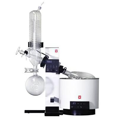 China Pilot Scale Lab Rotary Evaporator Vacuum Distillation Essential Oil Distiller Extract Lab Scale for sale