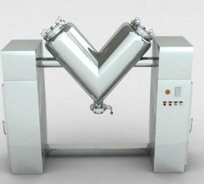 China 25rpm Twin Shell Dry Blender Pharmaceutical Powder Granule Agitator Mixing Machine for sale