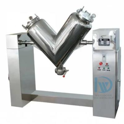 China Industrial V Type Powder Mixer Medical Powder Mixing Machine for sale