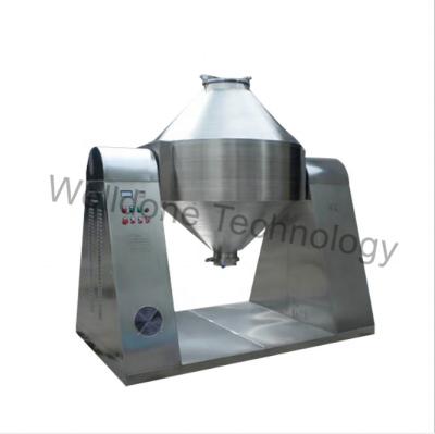 China Stainless Steel Double Cone Mixer Dry Powder Mixer Powder Chemical Soap Powder Mixing en venta