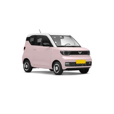 China New Mini Cars Wuling Hongguang EV 4 Wheels Battery Electric Vehicle for Adult with 100km/h Max Speed for sale