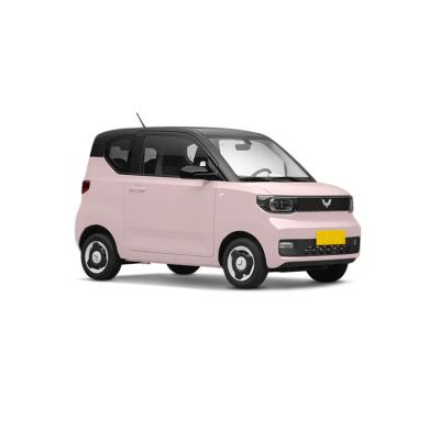 China 100% Electric Battery Electric Vehicle Auto Wuling Mini Ev 2023 3 Door 4 Seater Pink à venda