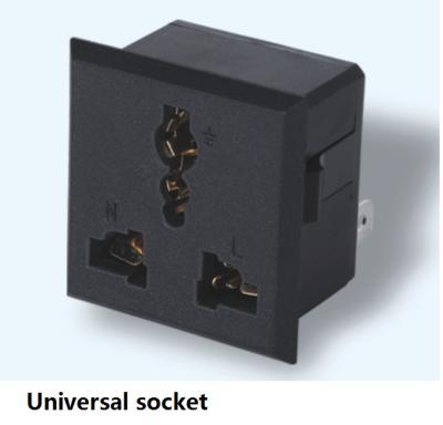 China Estándar estándar del zócalo de UPS de los accesorios del enchufe universal de Europa/americano inglés en venta