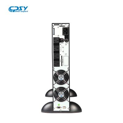 China CPSY Single Phrase Online Rack Mount UPS 1kva - 3kva Long Time Backup Power Supply for sale