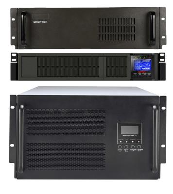 China One Year Warranty Single Phase Line Interactive Ups 2kva With LCD Display for sale