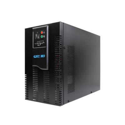 China Auto Detection Single Phase Online Ups Battery Backup System 3kva 2400w 50/60Hz for sale