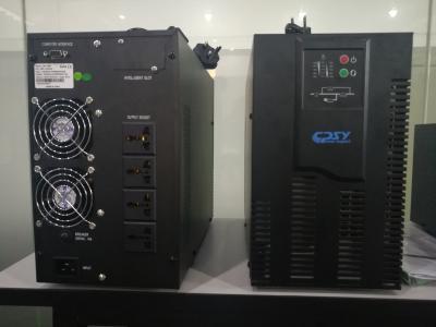 China LED Display Single Phase Online UPS Double Conversion Tower 2kva 3kva Standard Model for sale