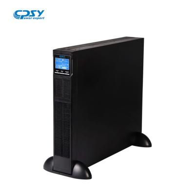 China 50Hz/60Hz Rack Mount UPS Online 2kva Uninterrupted Power Supply LCD Display for sale