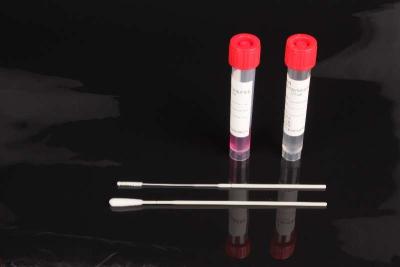 China Tubo de amostra ácido nucleico do vírus da estabilidade com cotonete 18 meses de CE da validez à venda