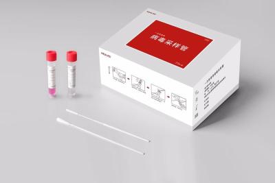 China Activated VTM Disposable Virus Sampling Kit With Oral Pral Swab OEM for sale