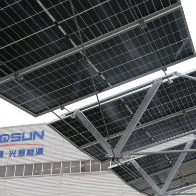 China GQ-FL Estructuras de montaje flexibles, soporte fotovoltaico de montaje flexible, bajo costo, fuerte resistencia al viento, fácil de instalar en venta