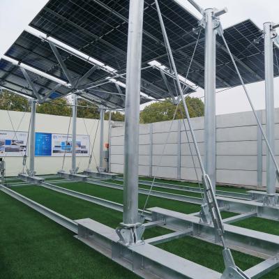 China Estruturas de montagem flexíveis GQ-FL, suporte fotovoltaico de montagem flexível, baixo custo, forte resistência ao vento, fácil de instalar à venda