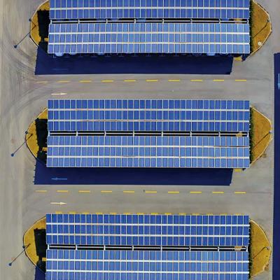 China Sistema fotovoltaico de acero distribuido con soporte de aluminio, magnesio y zinc en venta