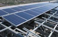 Chine Structure de support galvanisée de panneau solaire, structure de montage solaire en aluminium à vendre