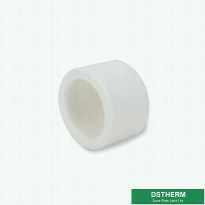 China 20-160 peso ligero de alta presión del casquillo de extremo de los accesorios plásticos blancos del tubo del milímetro en venta