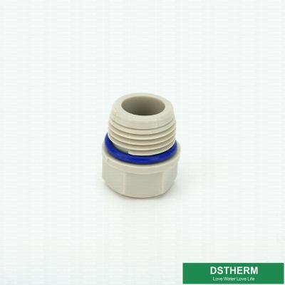 China Plastic Ppr Pipe Fittings Equal Shape , Round Head Polyethylene Pipe Plugs for sale