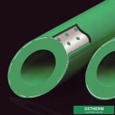 China Light Weight Aluminum Plastic Pipe Perforated Aluminium Composite Pipe For Water Supplying for sale