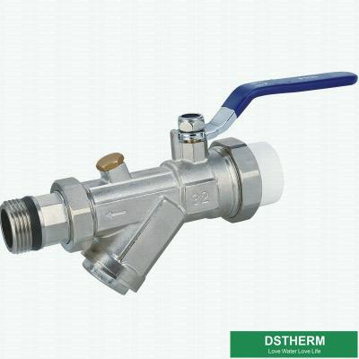 China Sanitary Water Control Single Male Union Ball Valve for sale