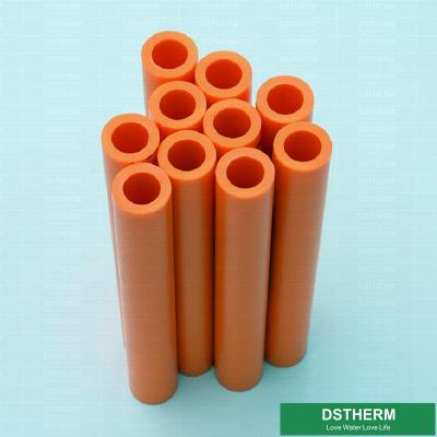 China Ppr Pipe Orange Color Polypropylene Random Type C Ppr Pipe Cold and Hot Water Supplying Ppr Pipe for sale