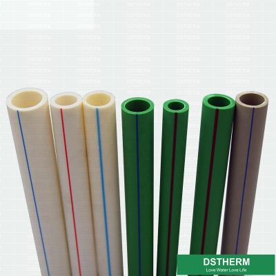 China Fire Resistance Polypropylene Pipe And Fittings Ppr High Temp Plastic Pipe for sale